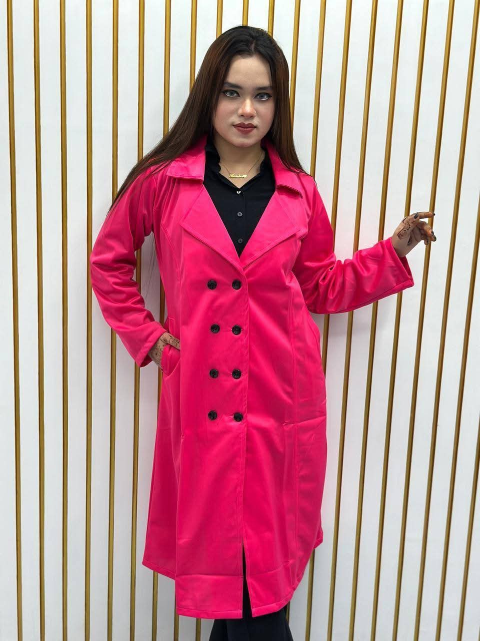 Stylish Ladies Winter Overcoat (Button System)